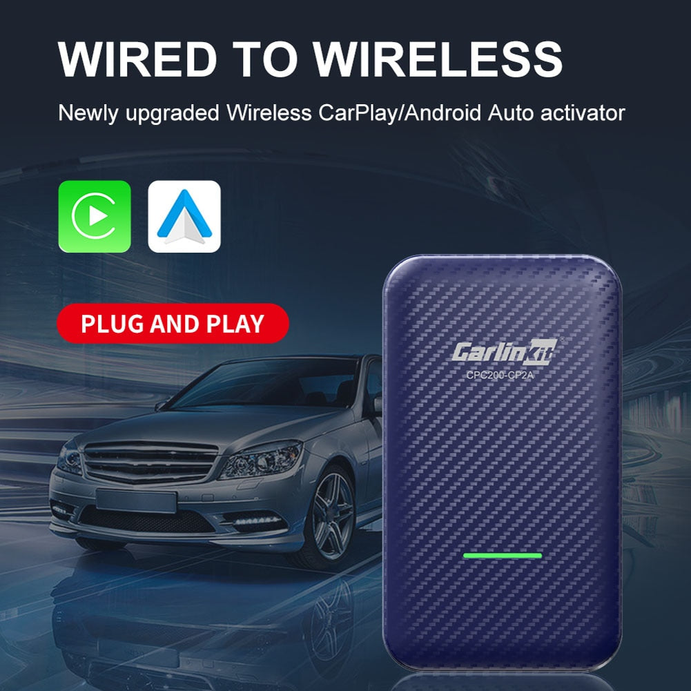 Wireless Car Adapter Android Auto  Wired Wireless Carplay Adapter