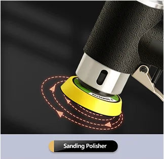 Mini Random Orbit Air Sander, Grinder or Polisher