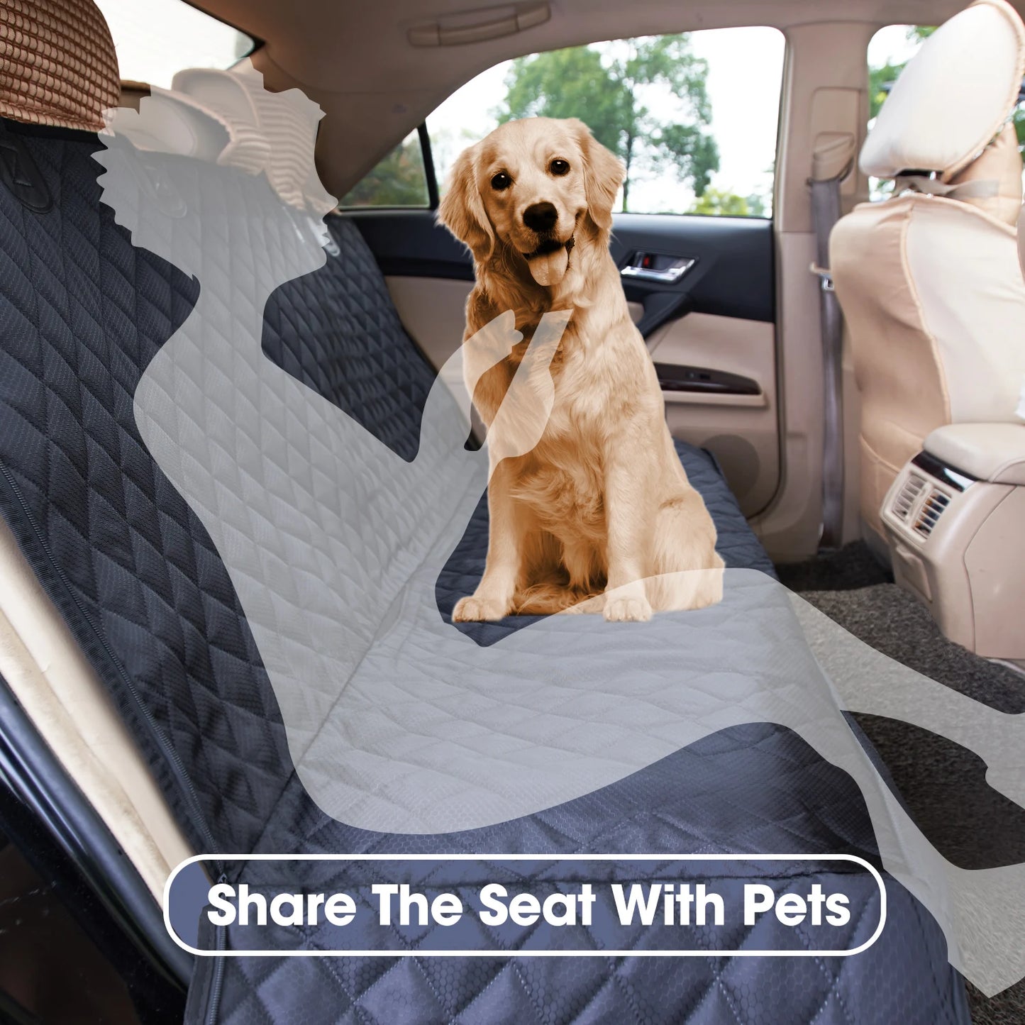 Waterproof Pet Car Seat Cover