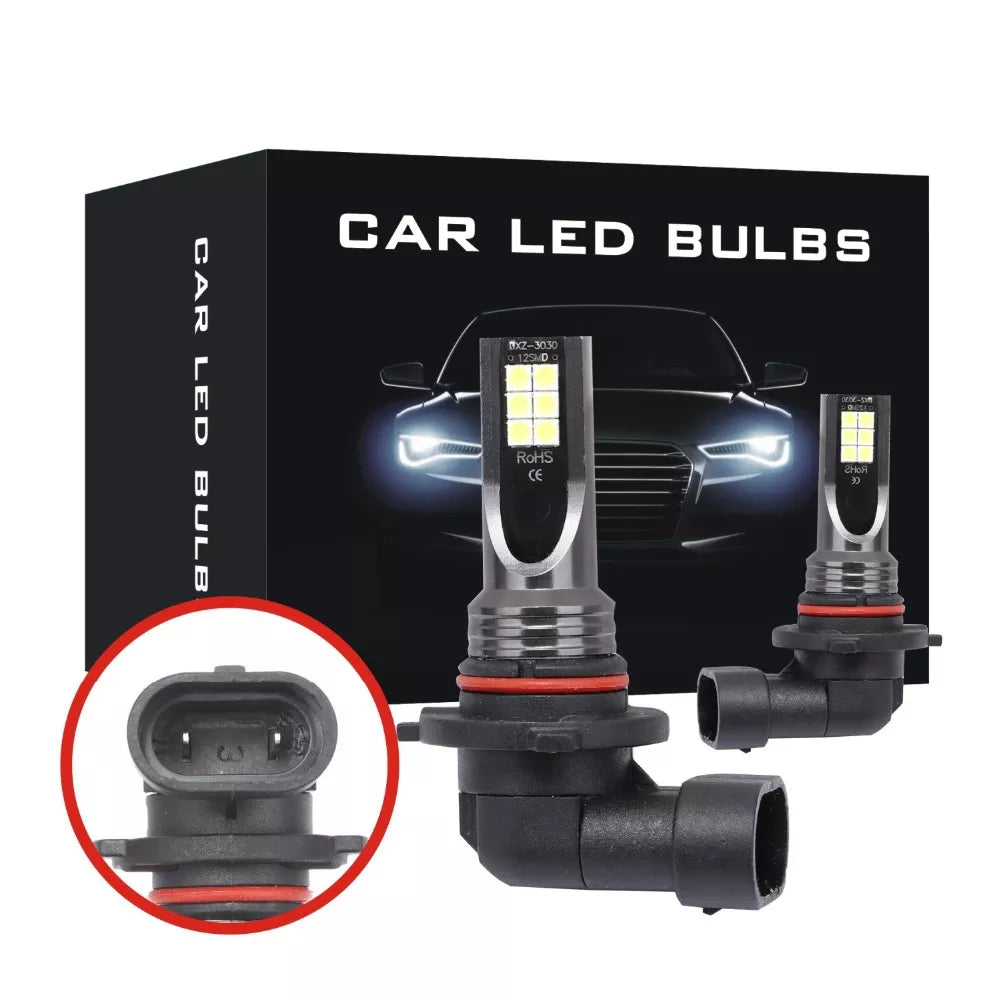 2Pcs LED H11 H8 Car Fog Light H4 H7 H9 H10 H1 9005 HB3 9006 HB4 6000K HeadLights 12000Lm Auto Fog Lamp 3000K 6000K