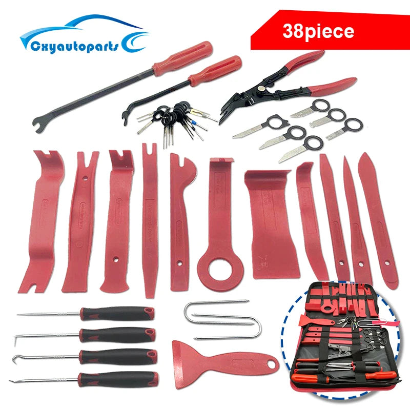 38PCS Car Interior Trim Disassembly Tools