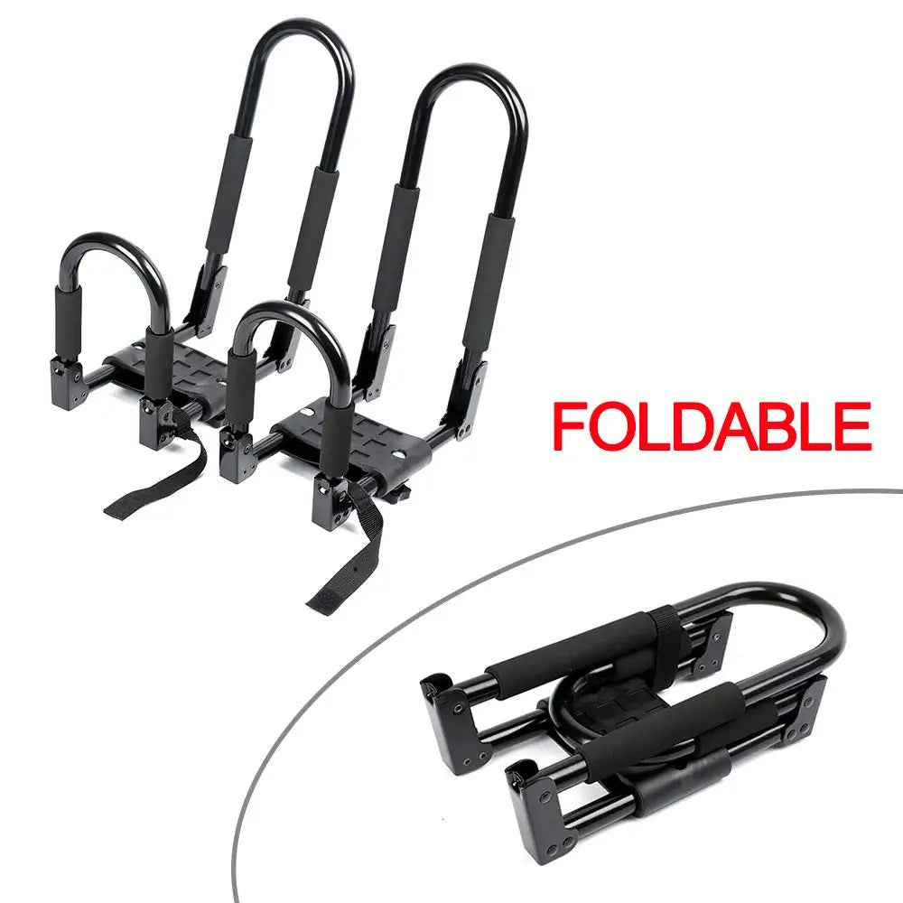 2 Pairs Foldable Kayak Roof Racks