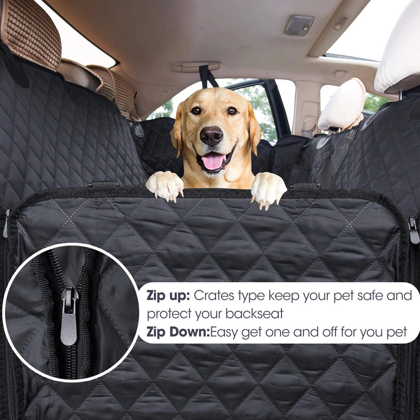 Waterproof Pet Car Seat Cover