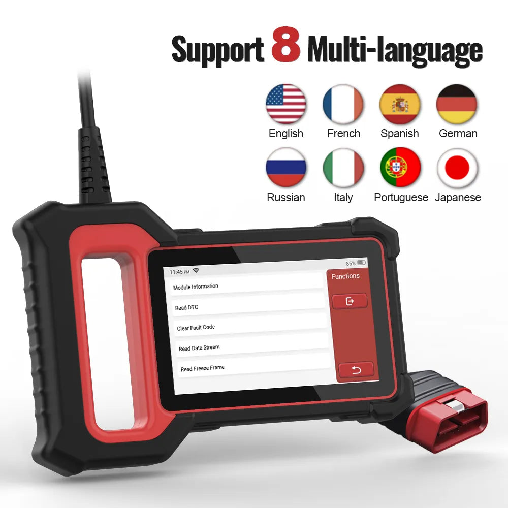 THINKCAR Thinkscan Plus S7 OBD2 Scanner Professional Automotive Code Reader Wifi Update Free