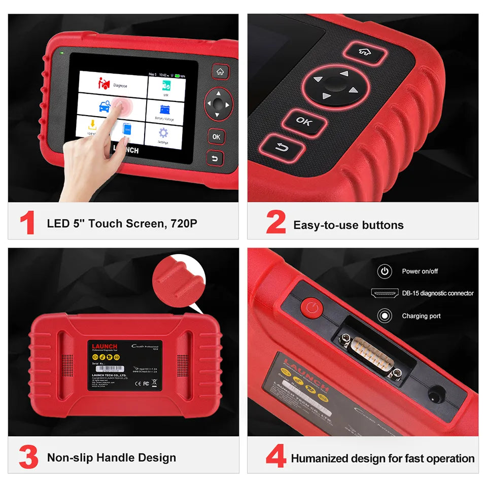 X-431 LAUNCH CRP123X OBD2 Scanner Auto Code Reader Car Diagnostic Tool