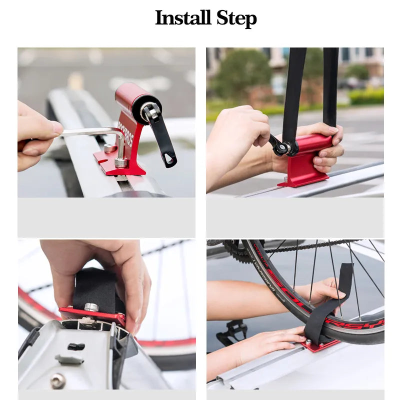 Quick-release Bicycle Car Rack Carrier