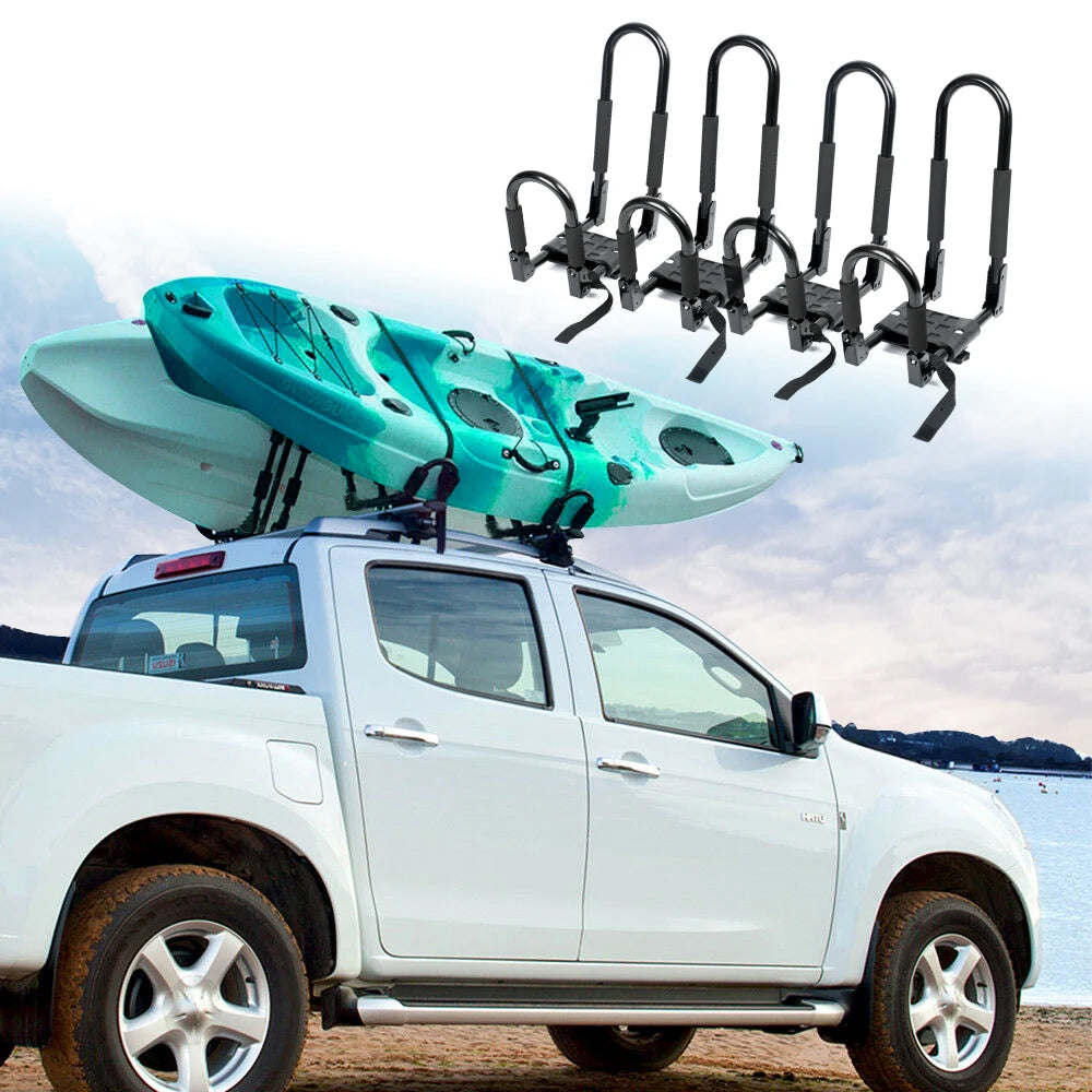 2 Pairs Foldable Kayak Roof Racks