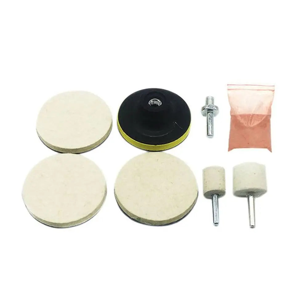 8pcs Windshield Scratch Removing / Polishing Kit