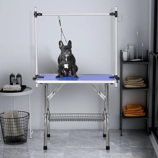 Large Size Grooming Table for Pet. Adjustable Arm and Clamps