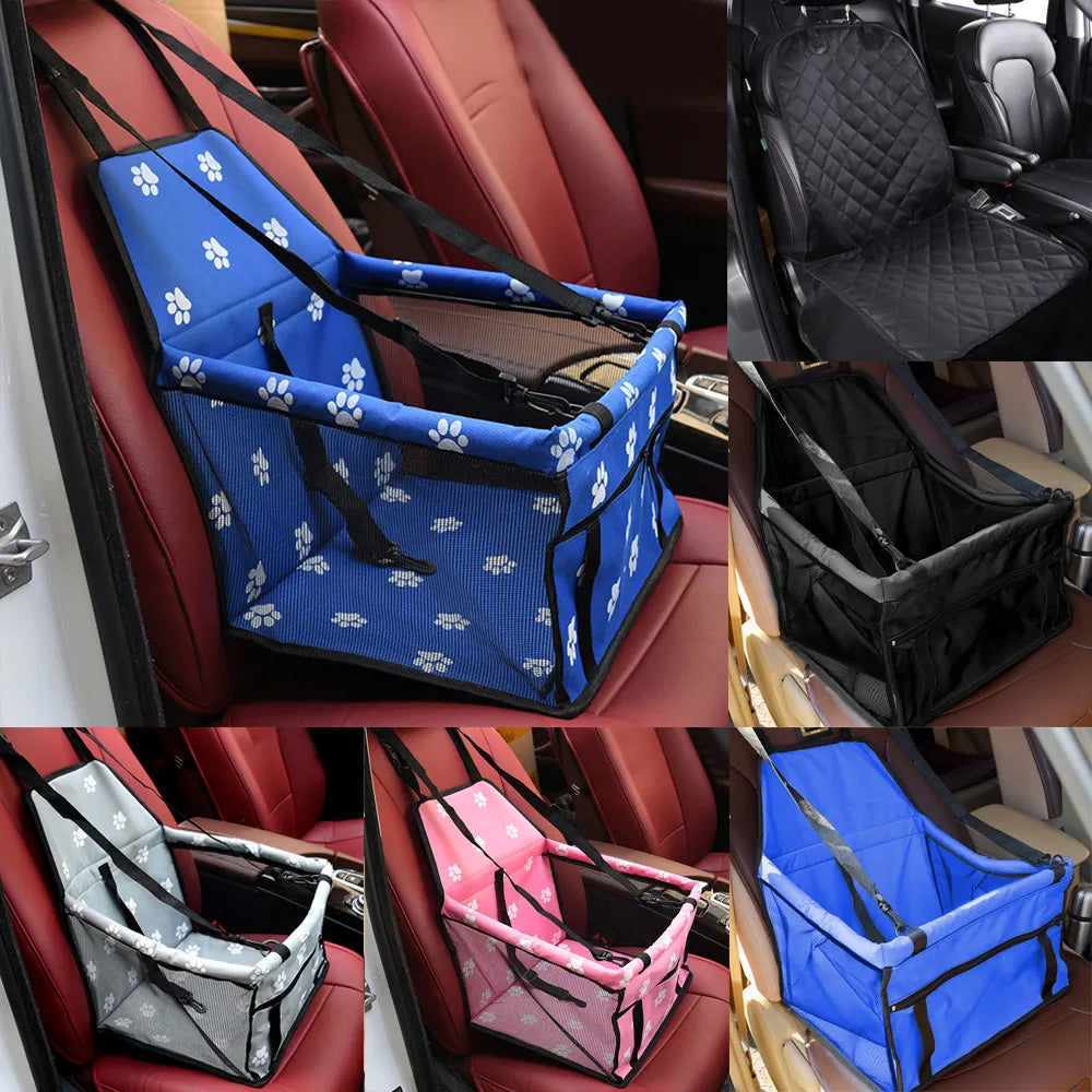 Waterproof Pet Dog Carrier / Car Seat Bag Blanket / Folding Dog Car Seat