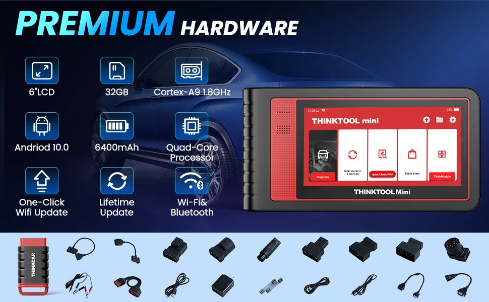 THINKCAR Thinktool Mini Mini 2 Car Diagnostic Tool Obd2