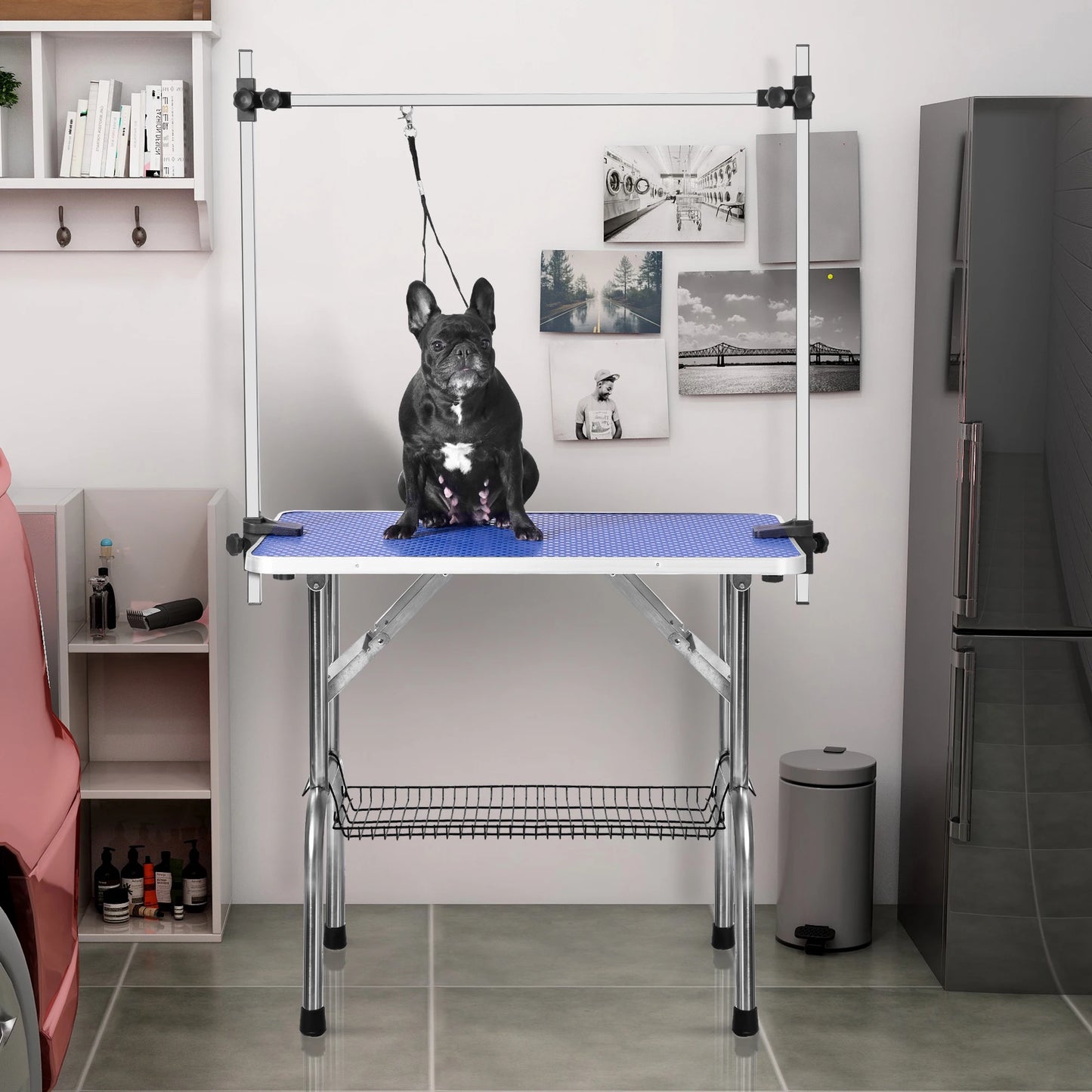 Large Size Grooming Table for Pet. Adjustable Arm and Clamps