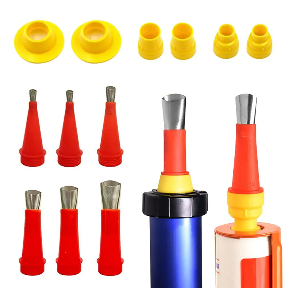 22PCS Stainless Steel Caulk Nozzle - Finishing Tool