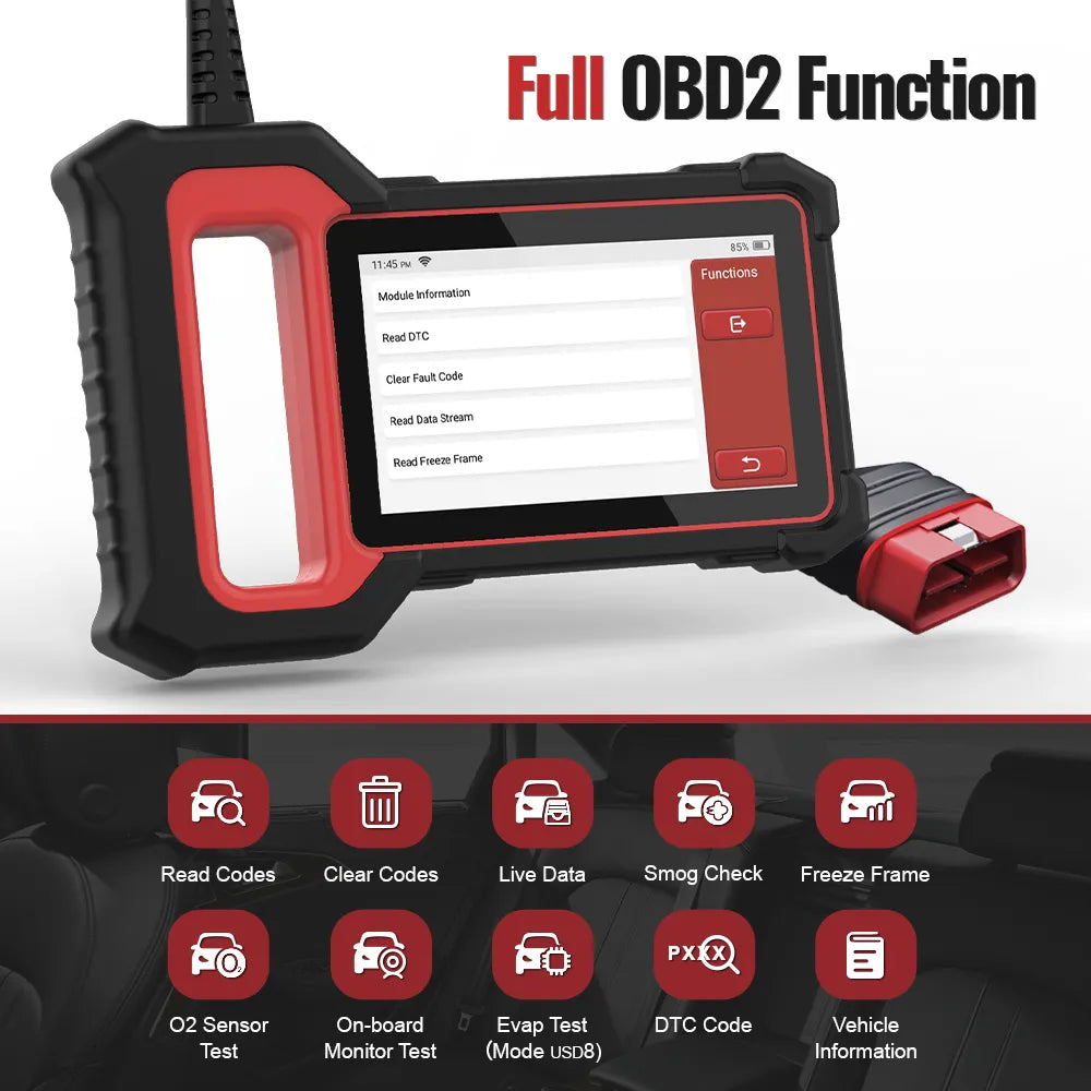 THINKCAR Thinkscan Plus S7 OBD2 Scanner Professional Automotive Code Reader Wifi Update Free