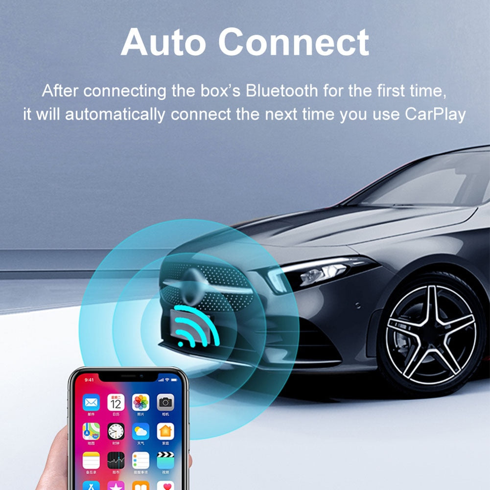 Carlinkit 4.0 for Wired to Wireless CarPlay Adapter Android Auto Dongle Car Multimedia Player Activator 2In1 OTA Online Upgrade