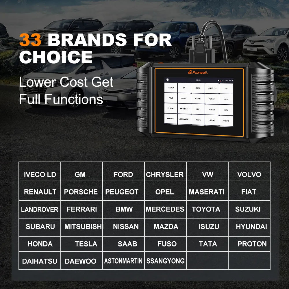 FOXWELL NT710 OBD2 Car Diagnostic Tool