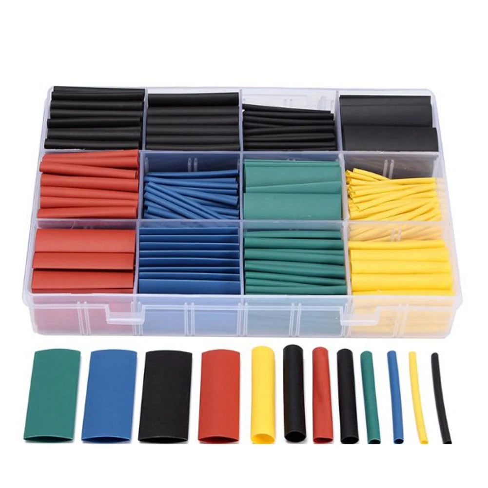 328/530pc Wire Heat Shrink Tube Set