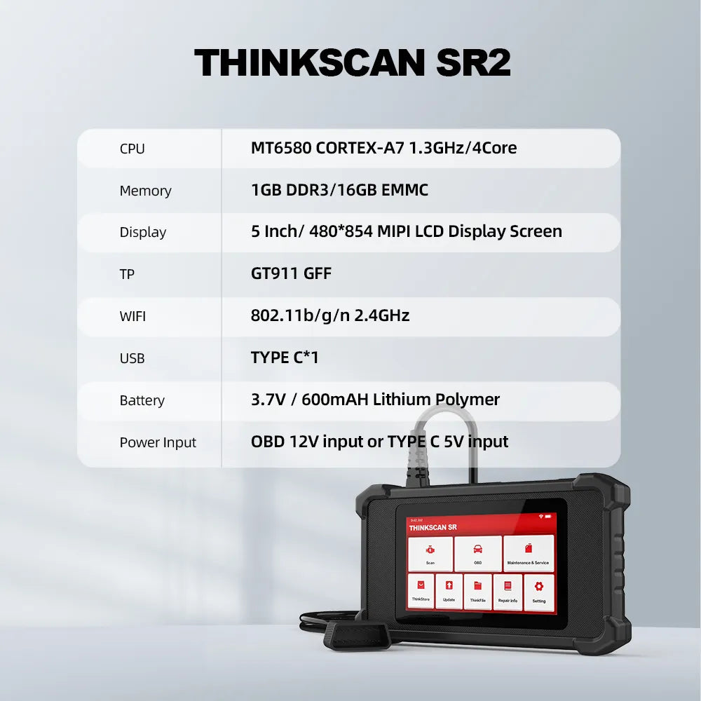 THINKSCAN SR4 SR6 Professional Obd2 Diagnostic Scanner