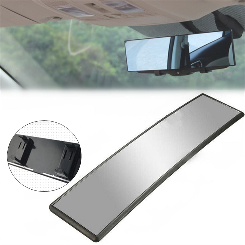 Wide-angle Convex Interior Clip On Rear View Mirror