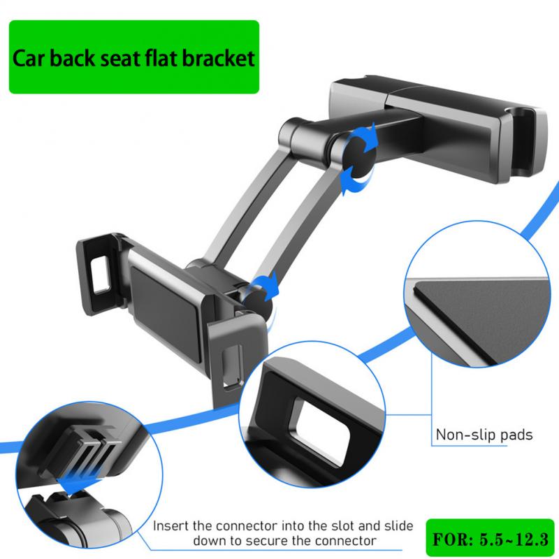 Headrest Post Mount Tablet Holder