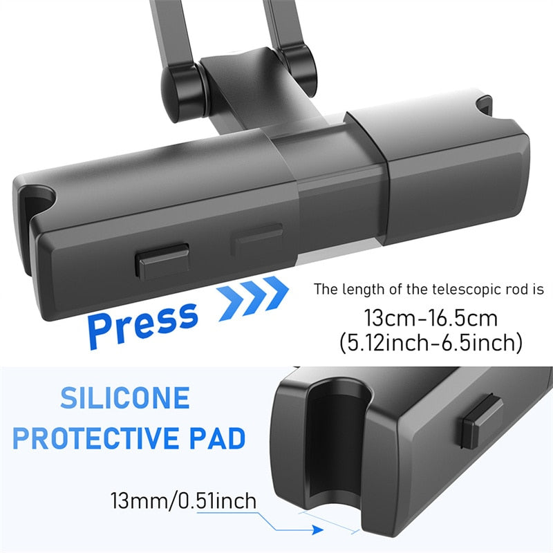 Headrest Post Mount Tablet Holder