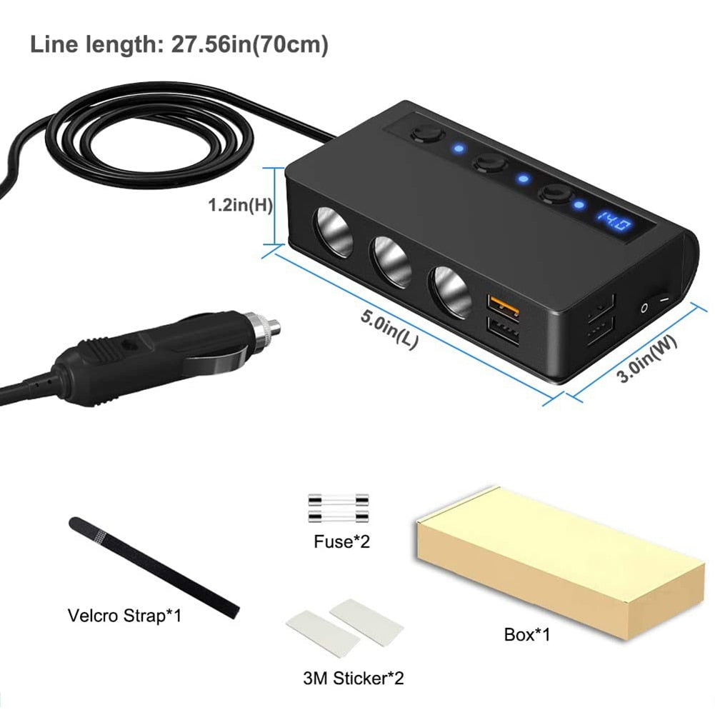 Phone Charger From Cigarette Lighter Socket