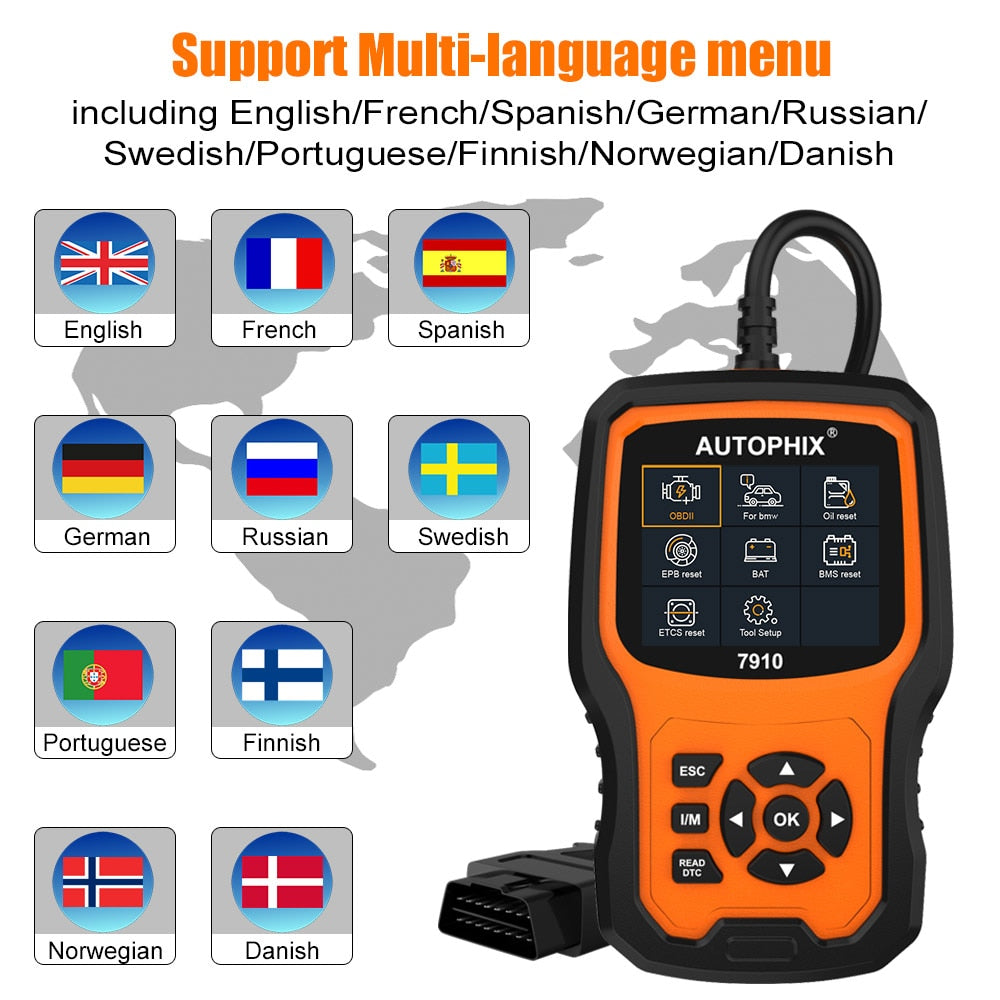 Diagnostic Tools for BMW MINI OBD2 Scanner