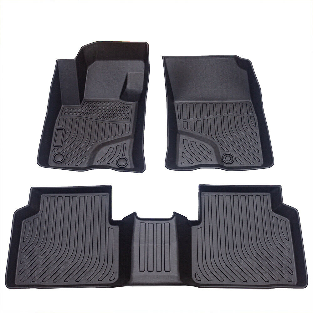 2020 - 2021 Ford Escape, Black, All Weather Floor Mats