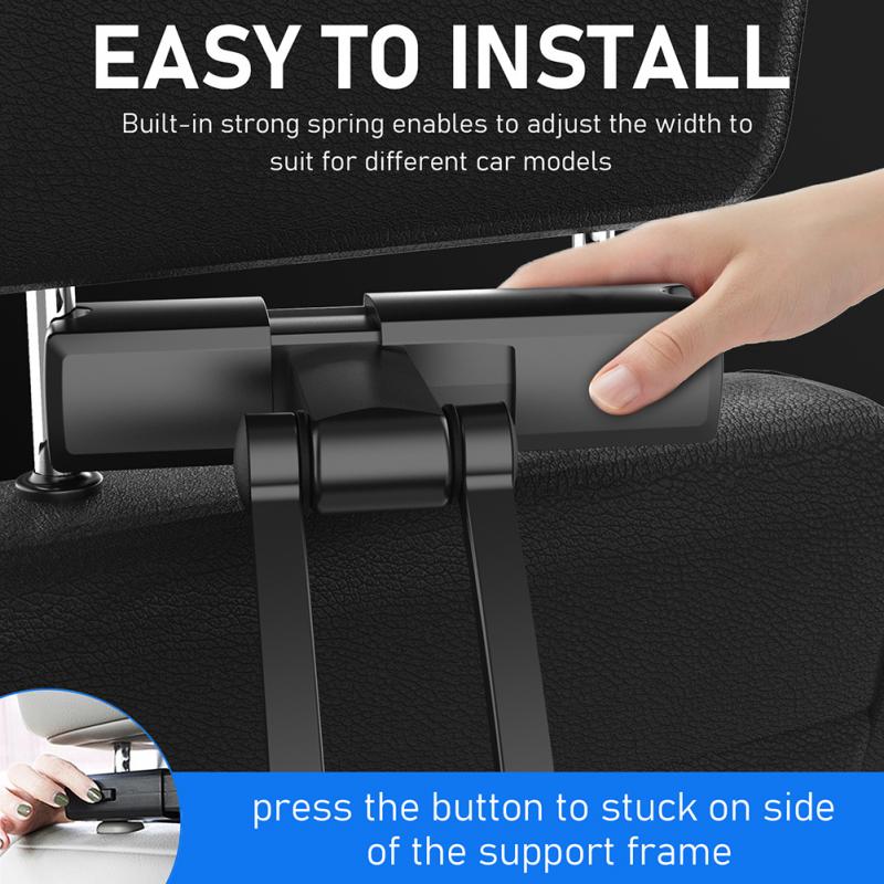 Headrest Post Mount Tablet Holder