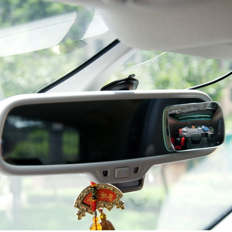 Adjustable, Wide Angle, Blind Spot Mirror.