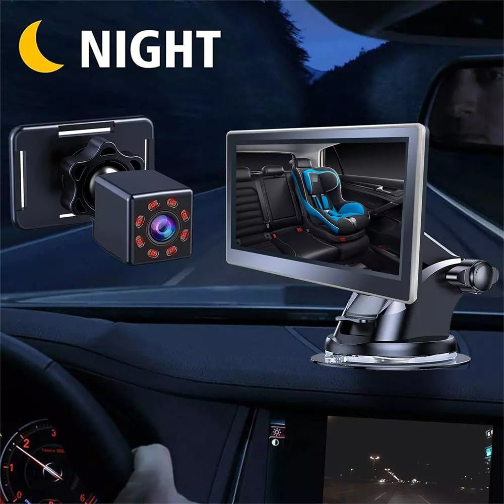 Infant Rear View Camera w/Infrared Night Vision Display