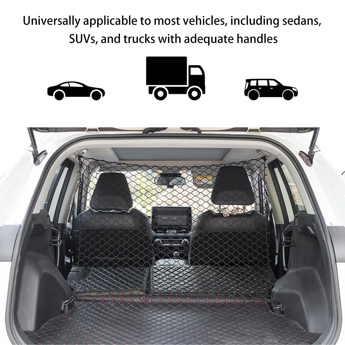 Vehicle Dog Barrier Net