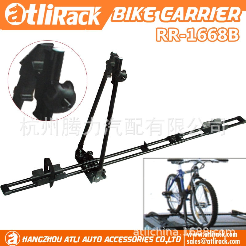 Car roof rack bicycle rack