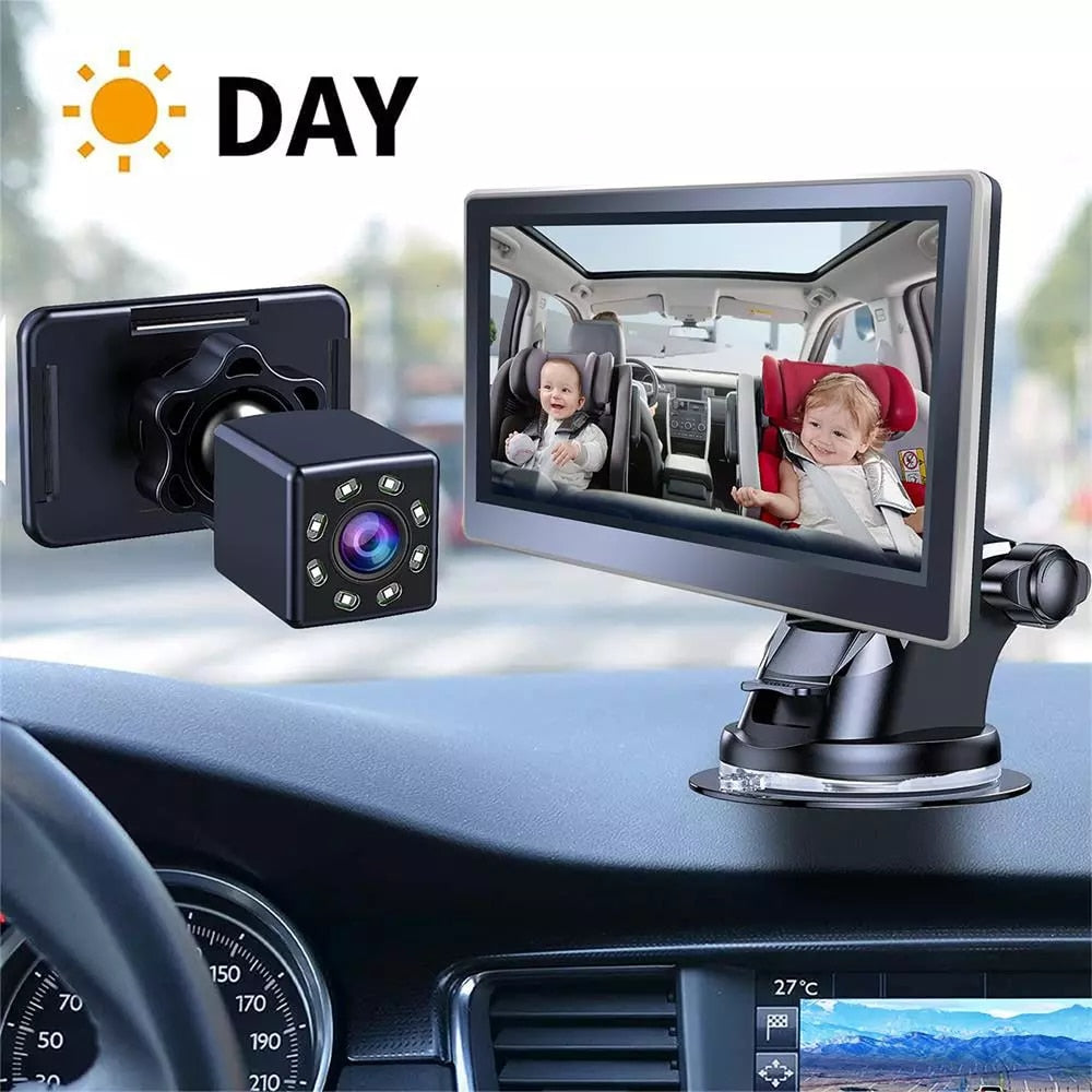 Infant Rear View Camera w/Infrared Night Vision Display