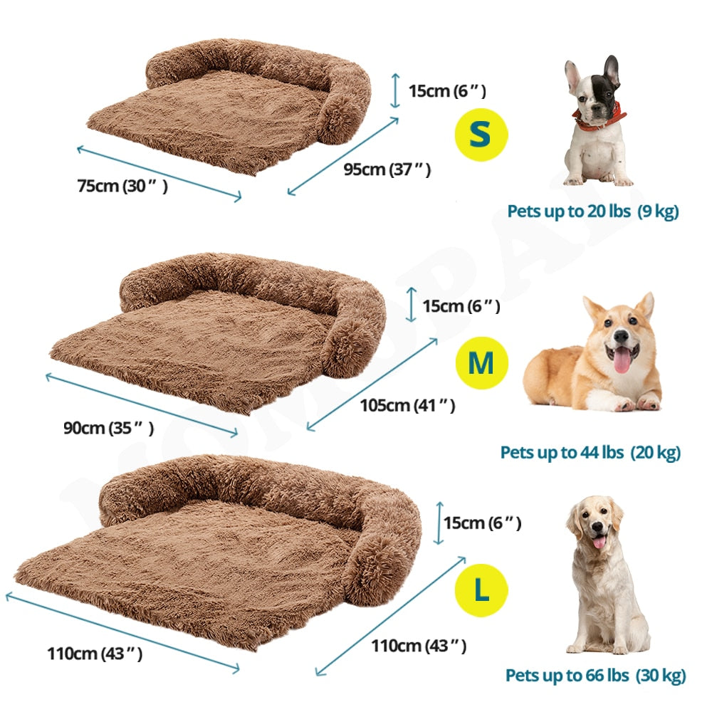 Dog Bed Mat Cover for Sofa -OR- Car Pet Blanket