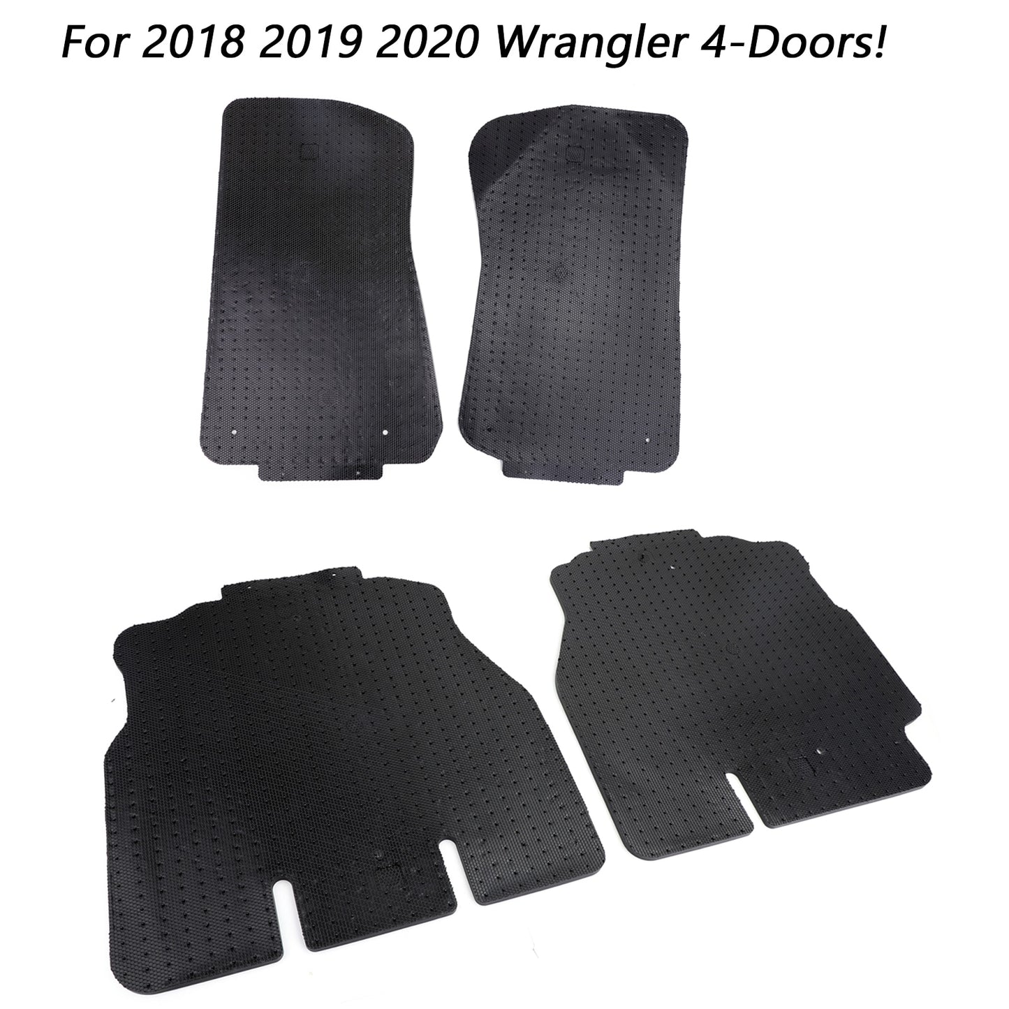 Floor Mats for 2018-2020 Wrangler JL 4-Door